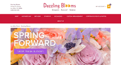 Desktop Screenshot of dazzlingblooms.com